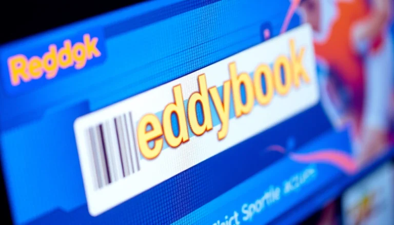 Reddybook ID displayed on a digital screen, symbolizing fast online sports betting access with cricket imagery for easy recognition.