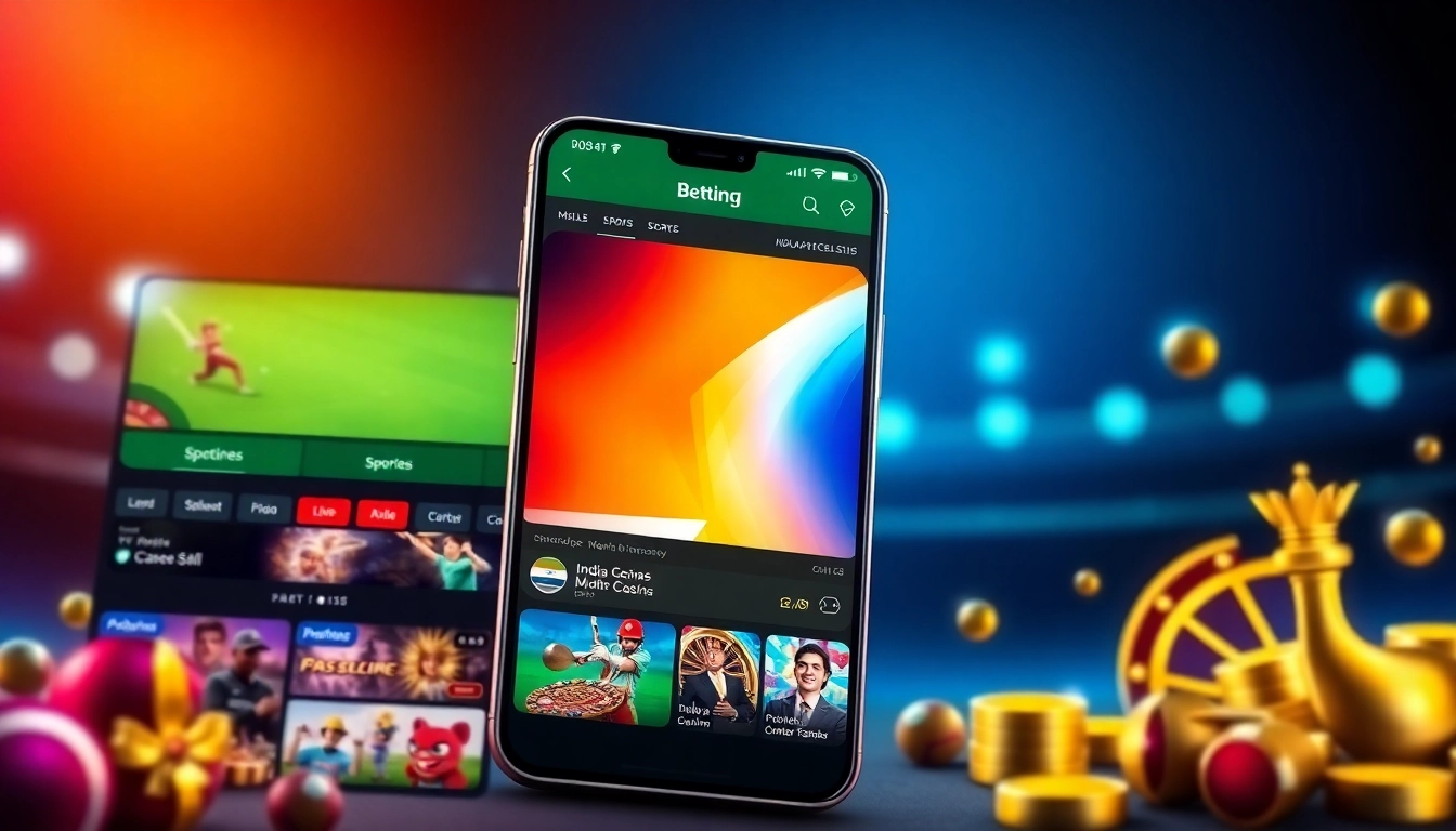 Screenshot of fairplay online betting platform featuring live cricket scores and casino games for Indian users