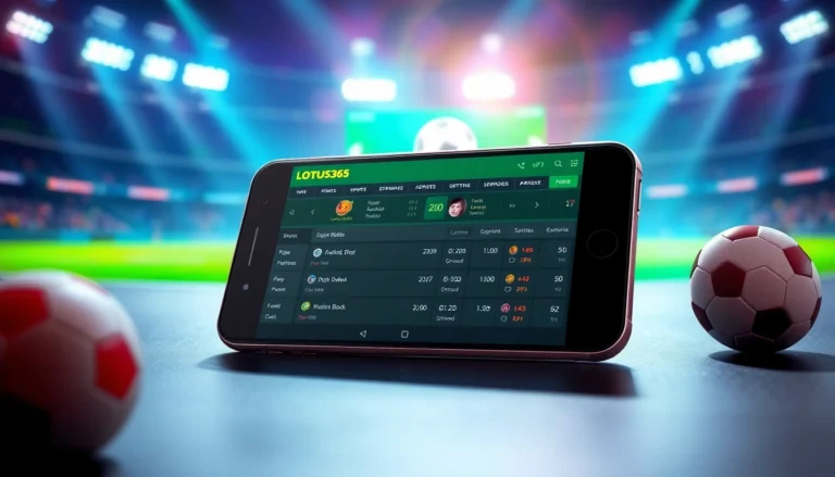 LOTUS365 vip online betting platform interface on a mobile with live scores and odds, showcasing trusted betting experience for Indian users.