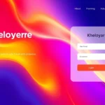 Clear visual of a user performing Kheloyar login on a smartphone screen, highlighting quick and