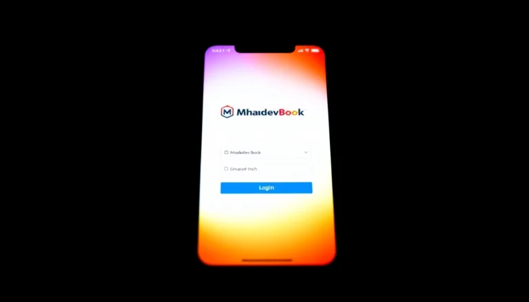 Mahadev book login interface on smartphone emphasizing secure and easy access for Indian bettors