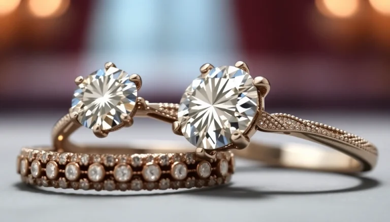 Showcase of sparkling diamond engagement rings highlighting quality and craftsmanship for