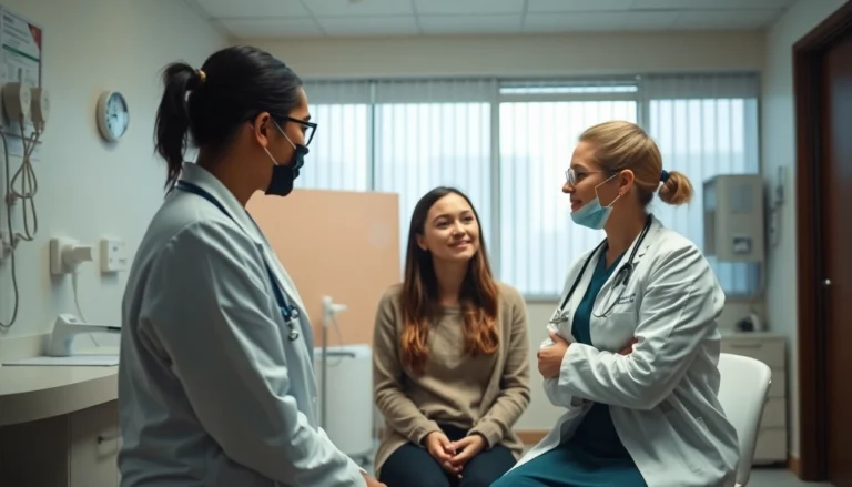 Donazione ovociti Italia healthcare professionals guiding patients for fertility options