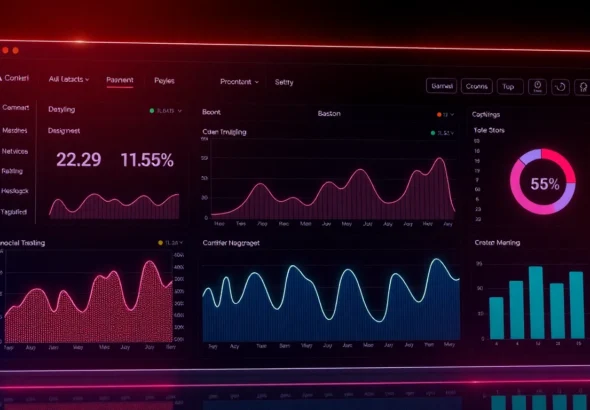 AICoin data analysis dashboard showcasing real-time market trends and crypto charts for investors